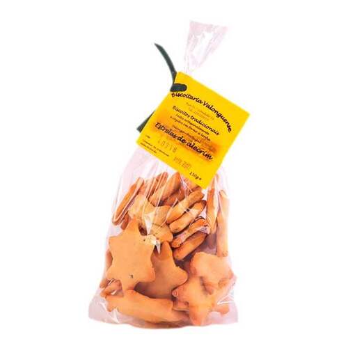 Biscoitos de Estrelas de Alecrim 150g – Biscoitaria Valonguense