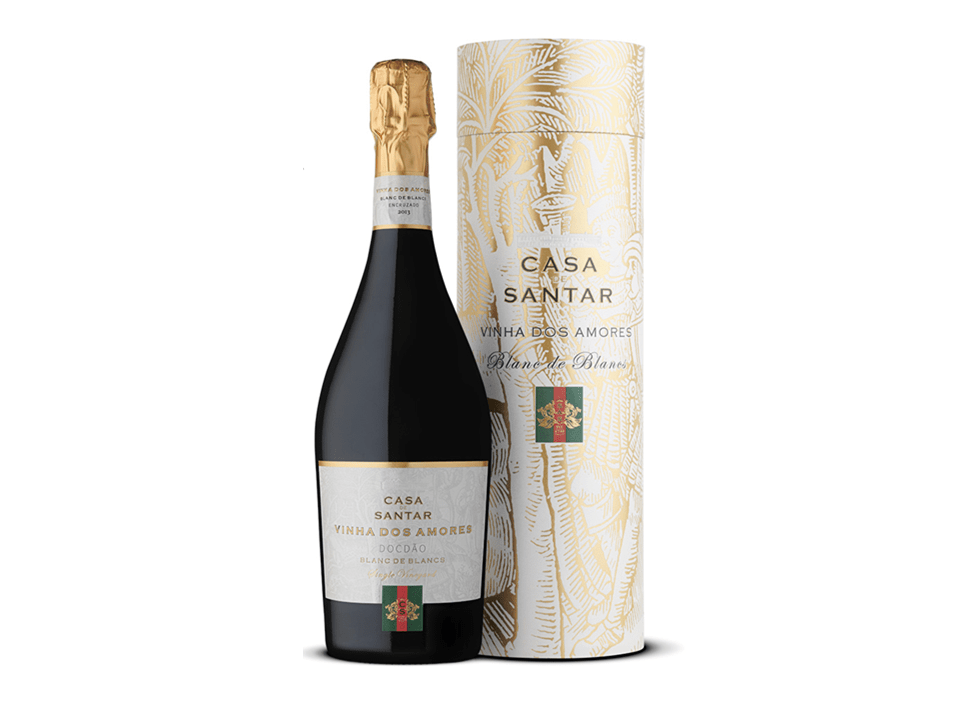 ESPUMANTE CASA DE SANTAR VINHA DOS AMORES ENCRUZADO 2013 BRANCO 75CL